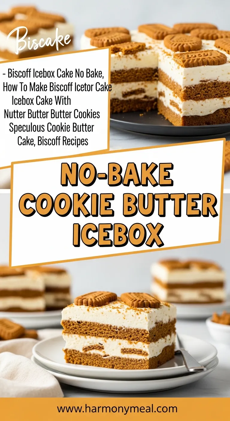 Storage and leftovers for No-Bake Cookie Butter Icebox