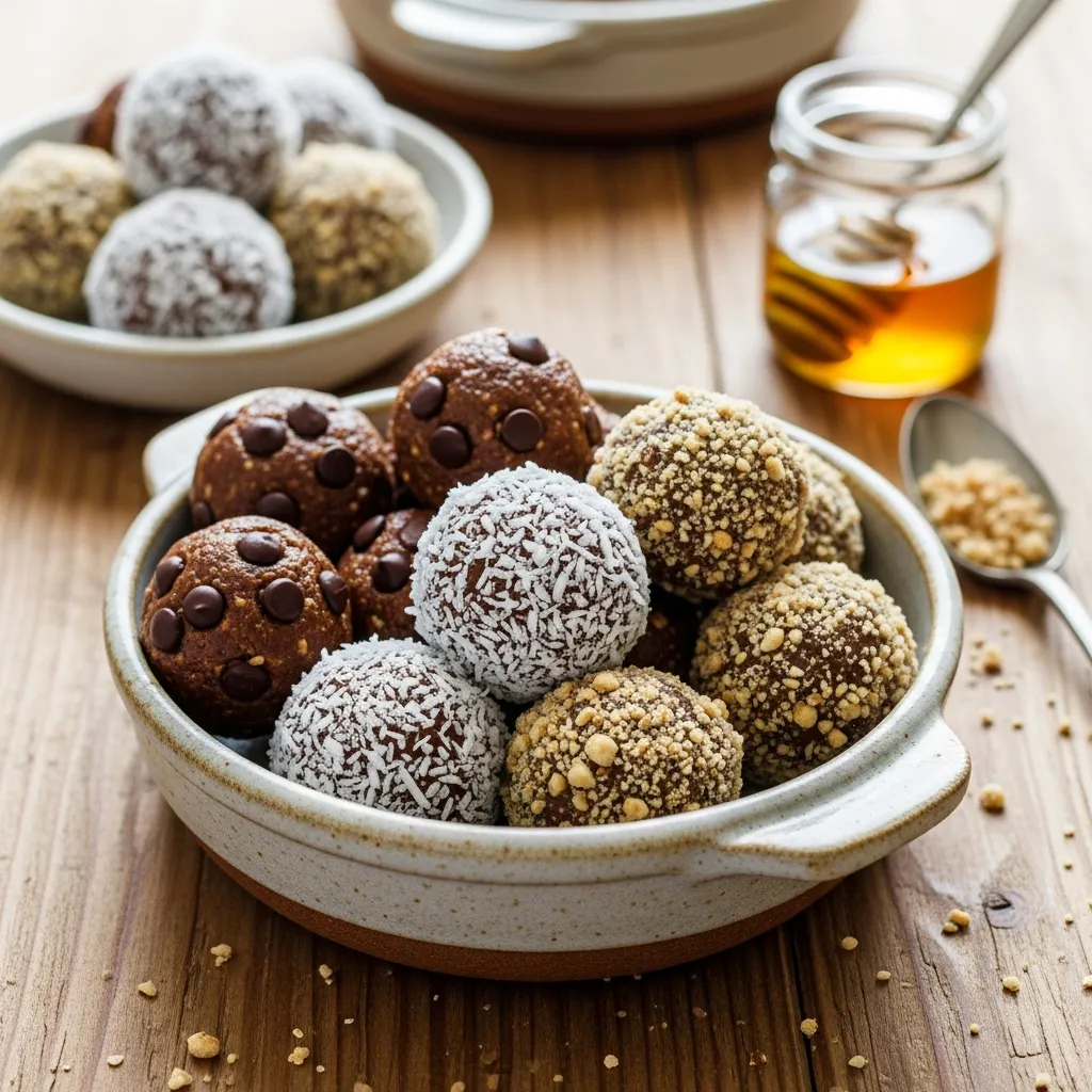 Ingredients for Protein Balls Recipe