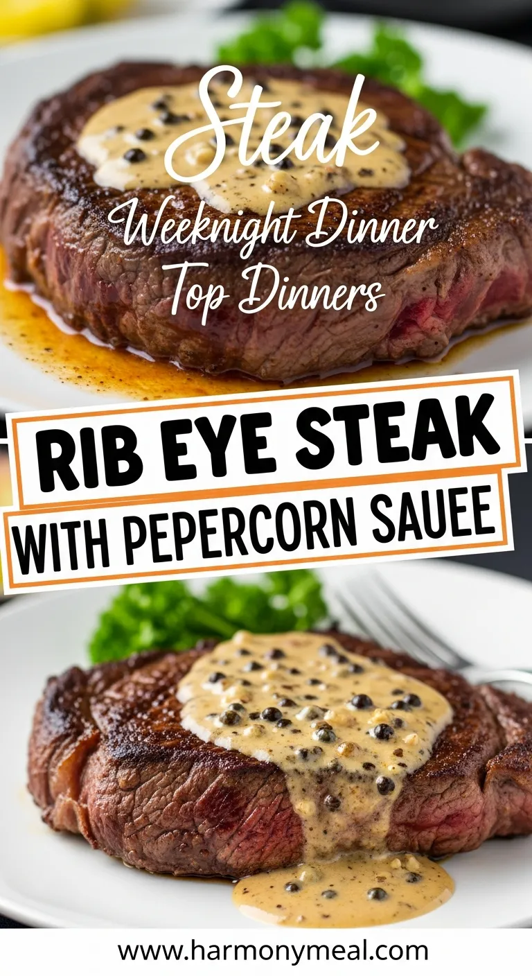 Storage and leftovers for Rib Eye Steak with Peppercorn Sauce