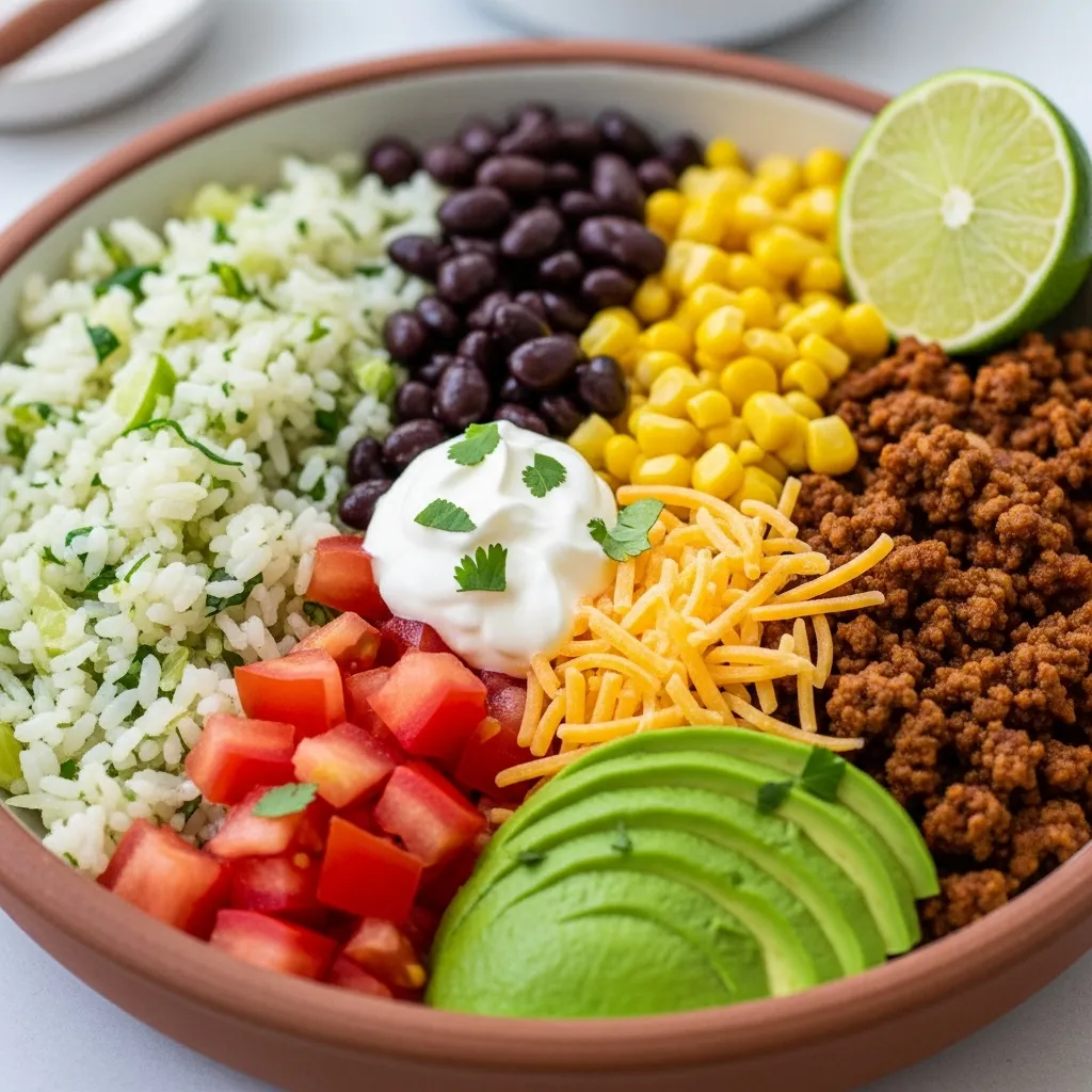 Recipe variations for Easy Taco Rice Bowl