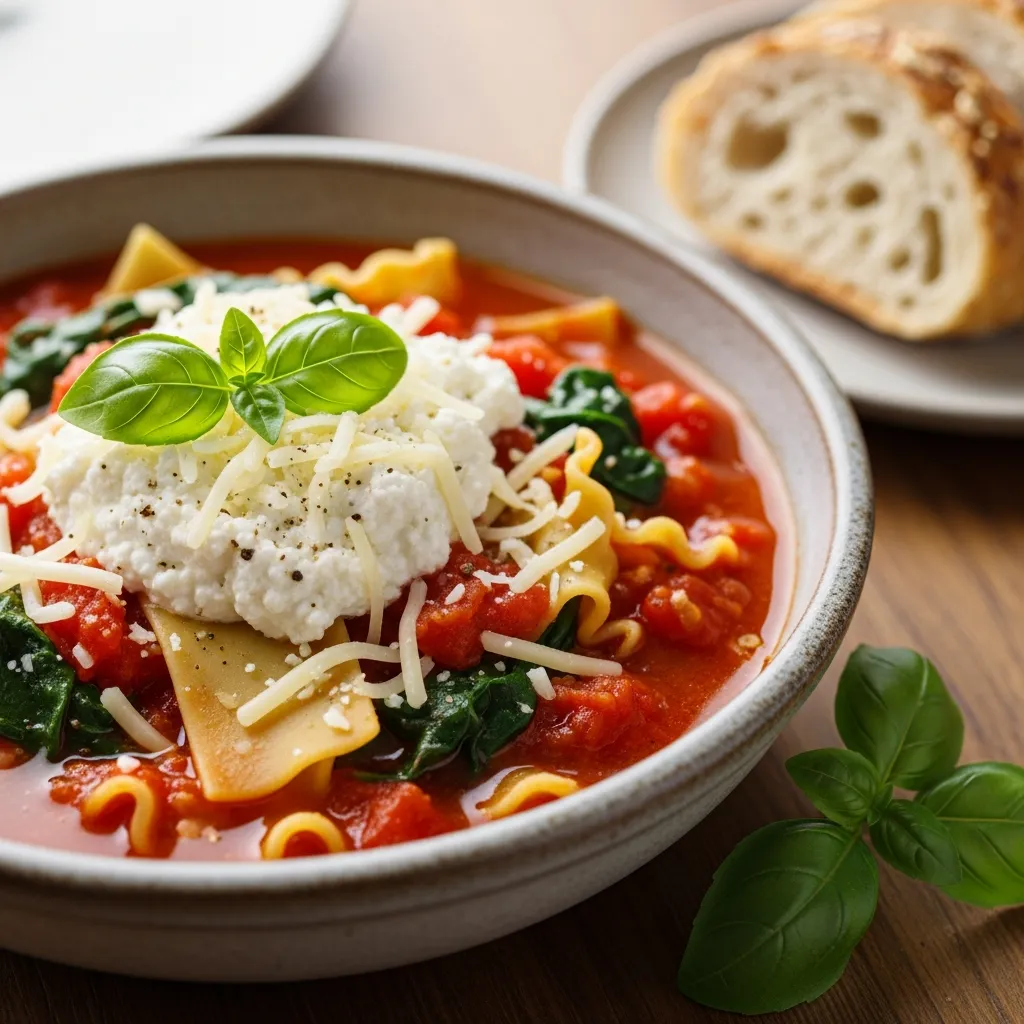 Recipe variations for High Protein Lasagna Soup