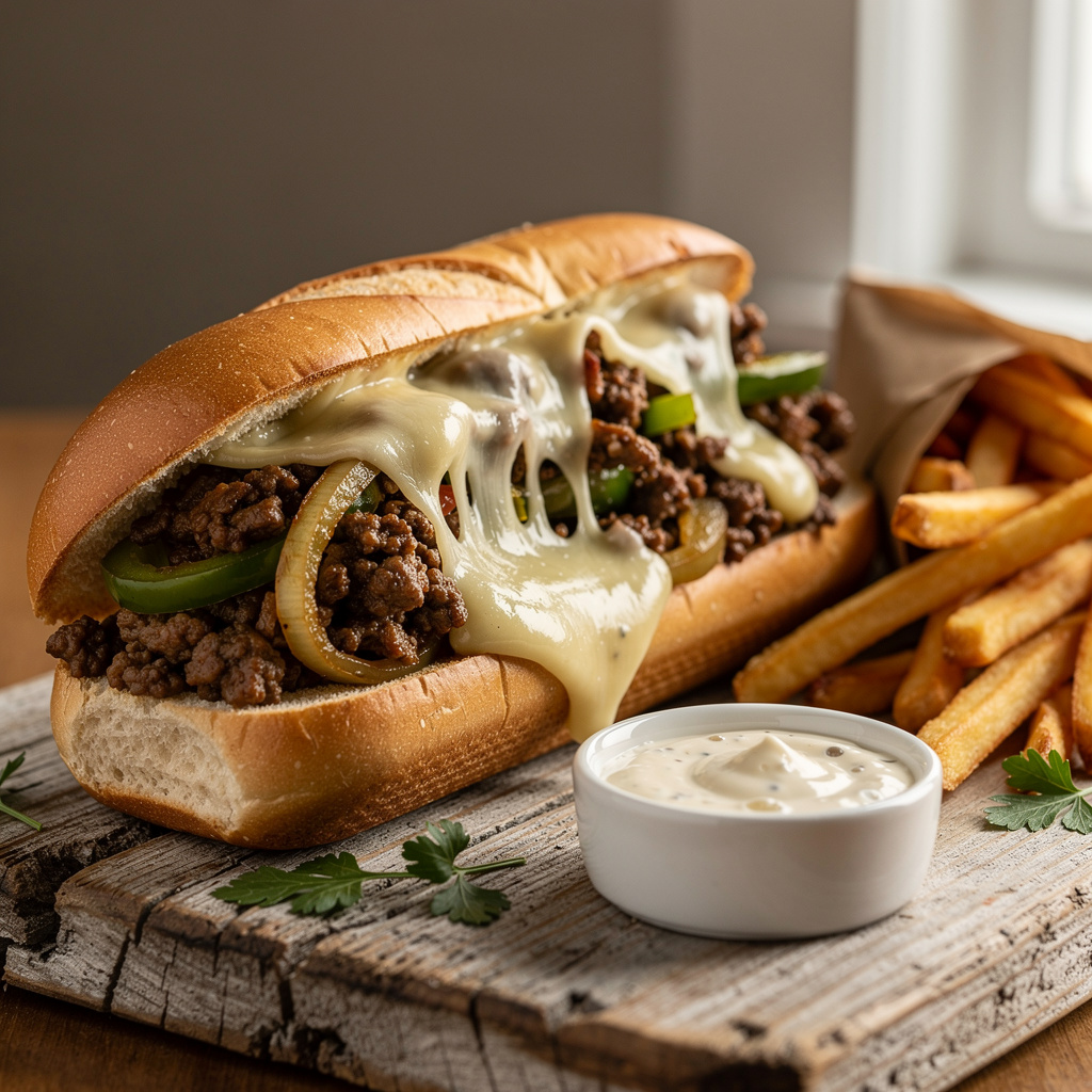 Recipe variations for Ground Beef Philly Cheesesteaks