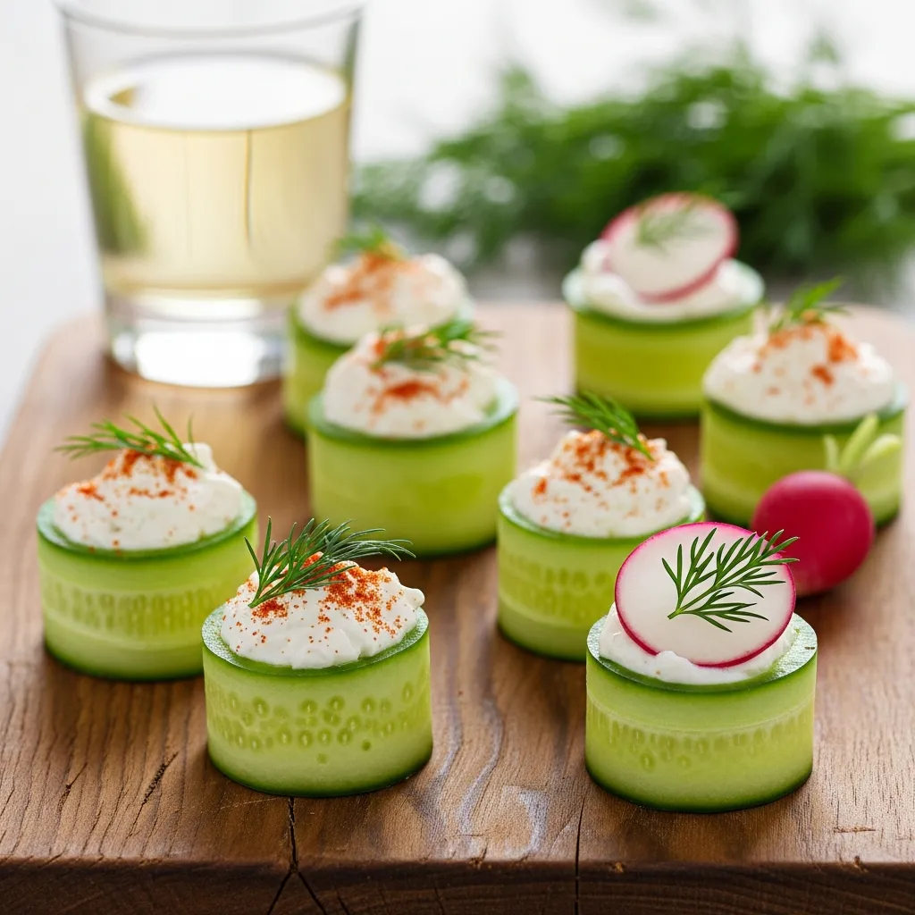 Recipe variations for Refreshing Cucumber Cream Cheese Bites