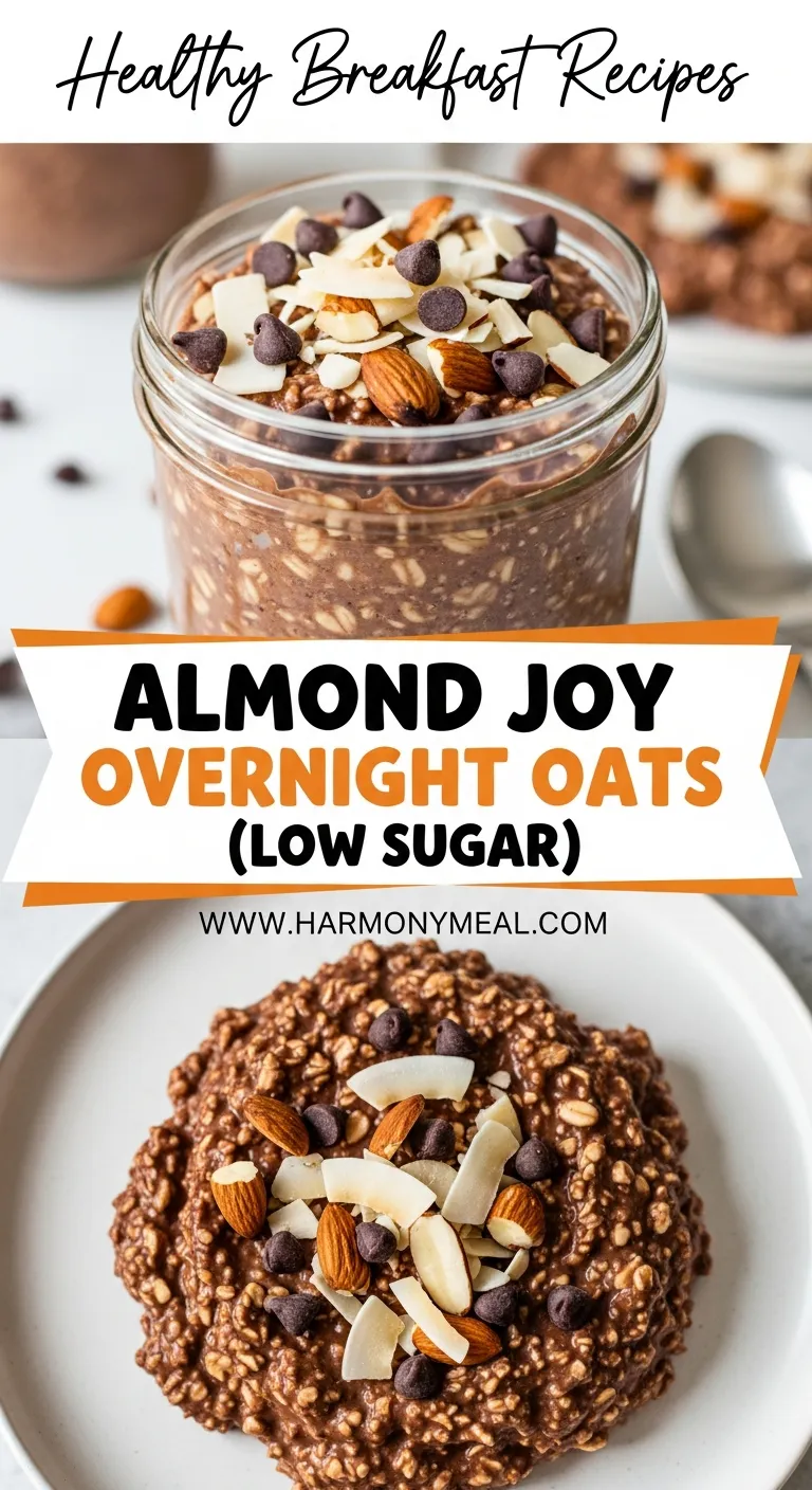 Storage and leftovers for Almond Joy Overnight Oats (Low Sugar)