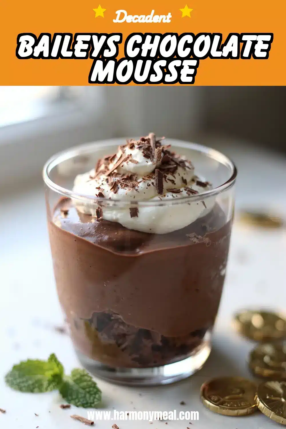 Storage and leftovers for Baileys Chocolate Mousse