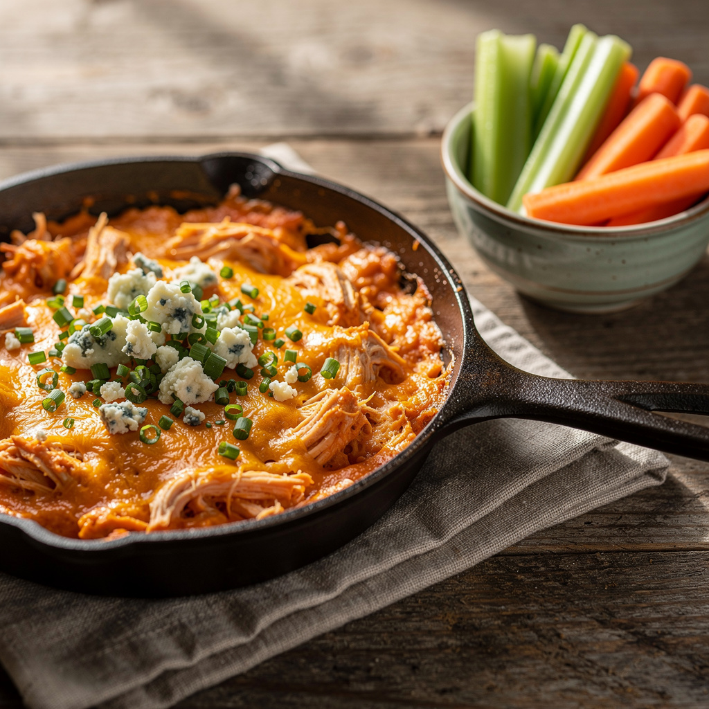 Ingredients for RedHot Buffalo Chicken Dip