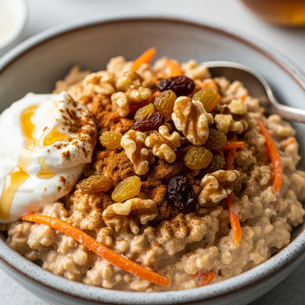 Ingredients for Carrot Cake Protein Overnight Oats
