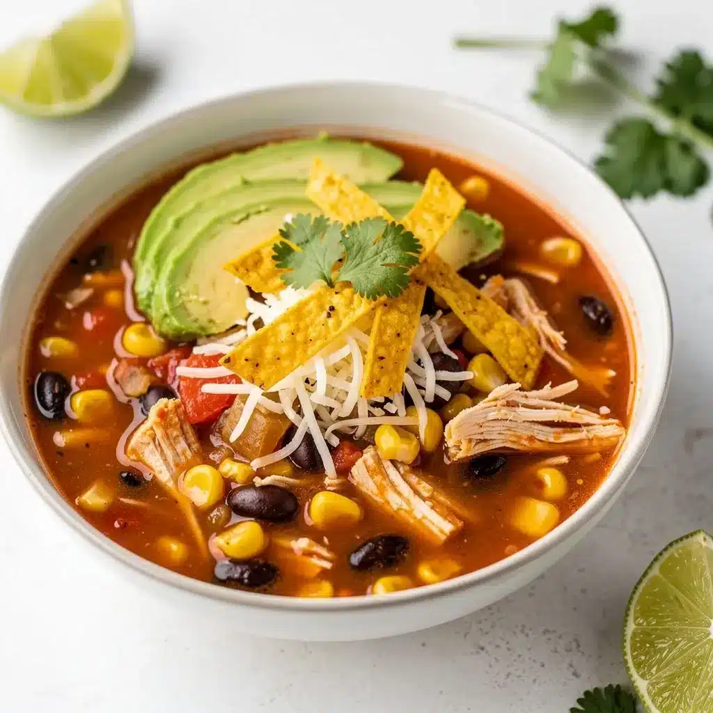 Ingredients for Chicken Tortilla Soup