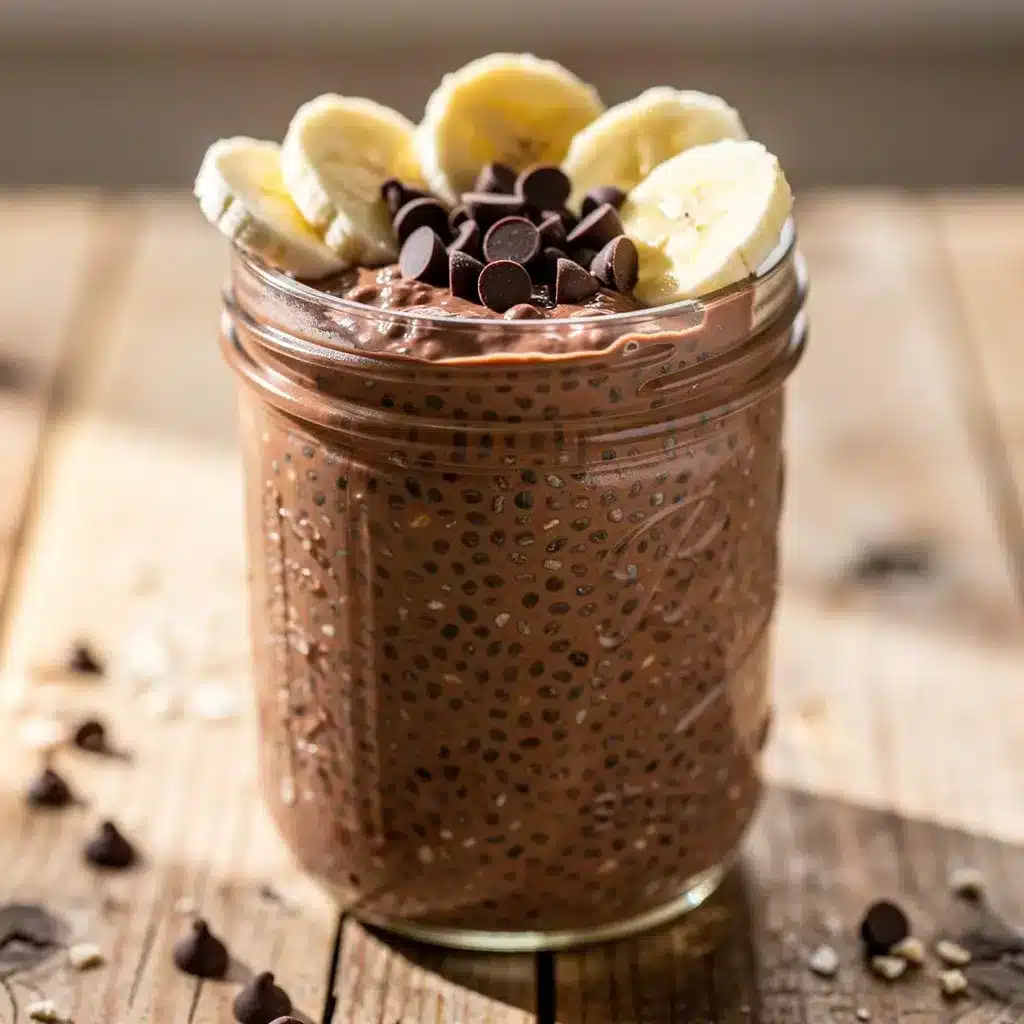 Ingredients for Chocolate Chia Overnight Oats