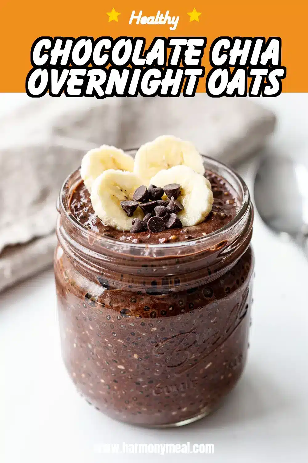 Storage and leftovers for Chocolate Chia Overnight Oats