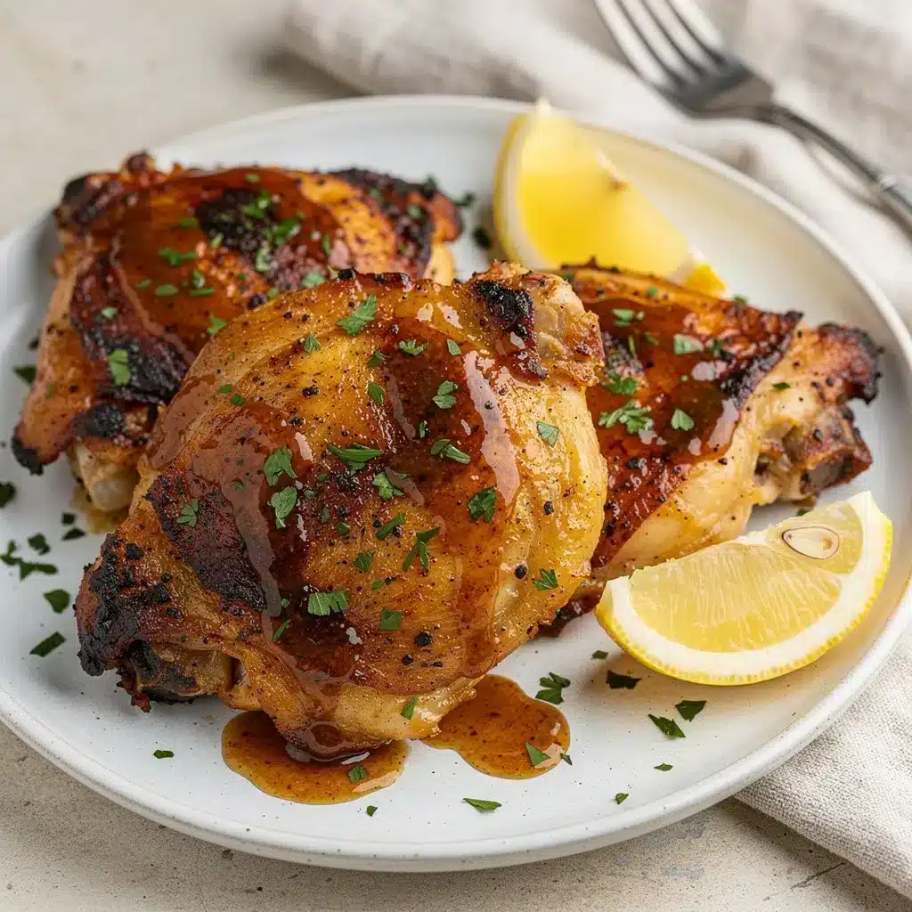 Recipe variations for Honey Mustard Chicken Thighs