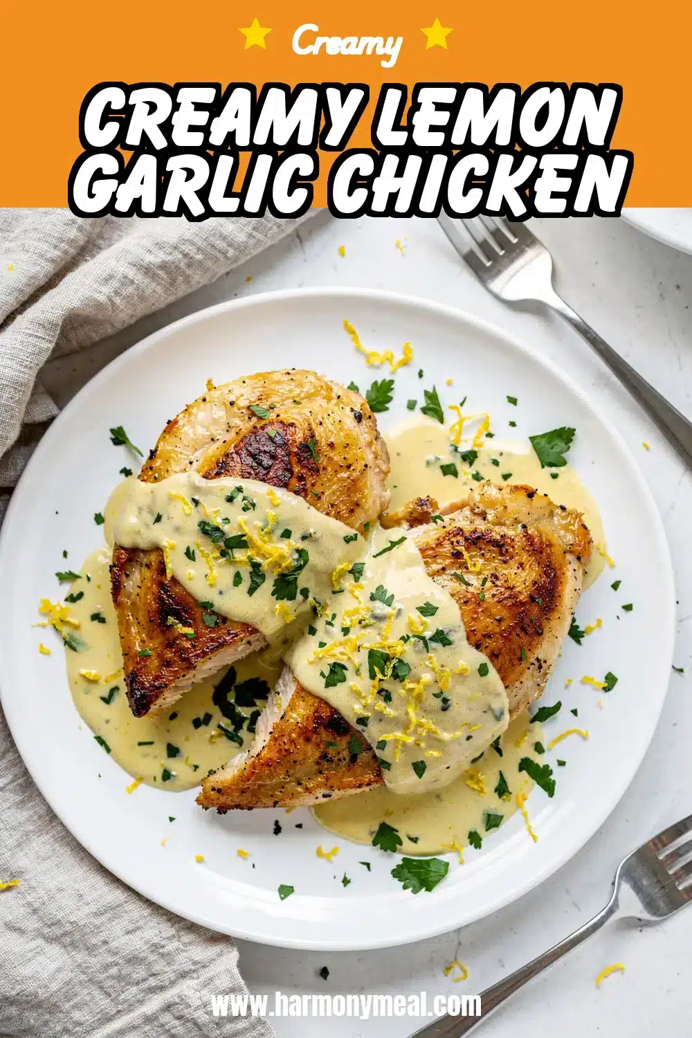 Storage and leftovers for Creamy Lemon Garlic Chicken