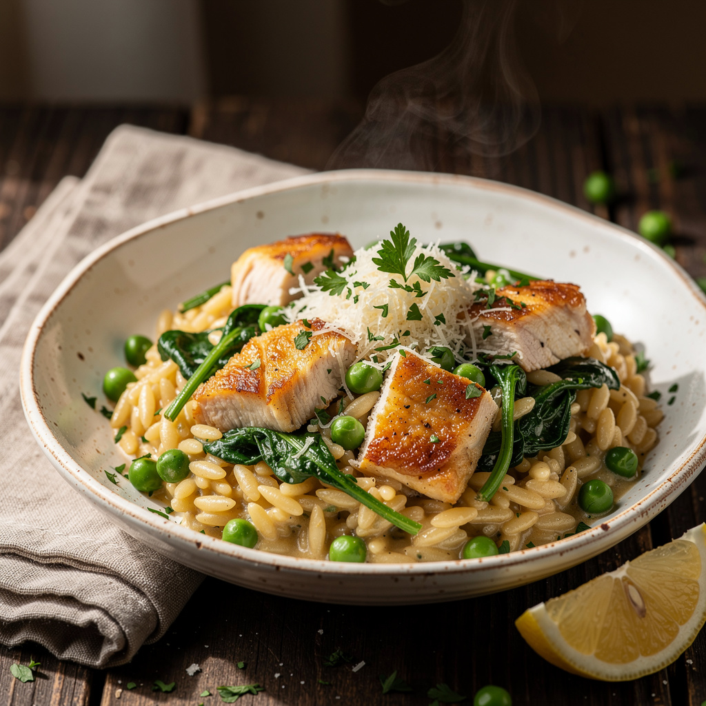 Ingredients for Best Orzo Dinner Recipe