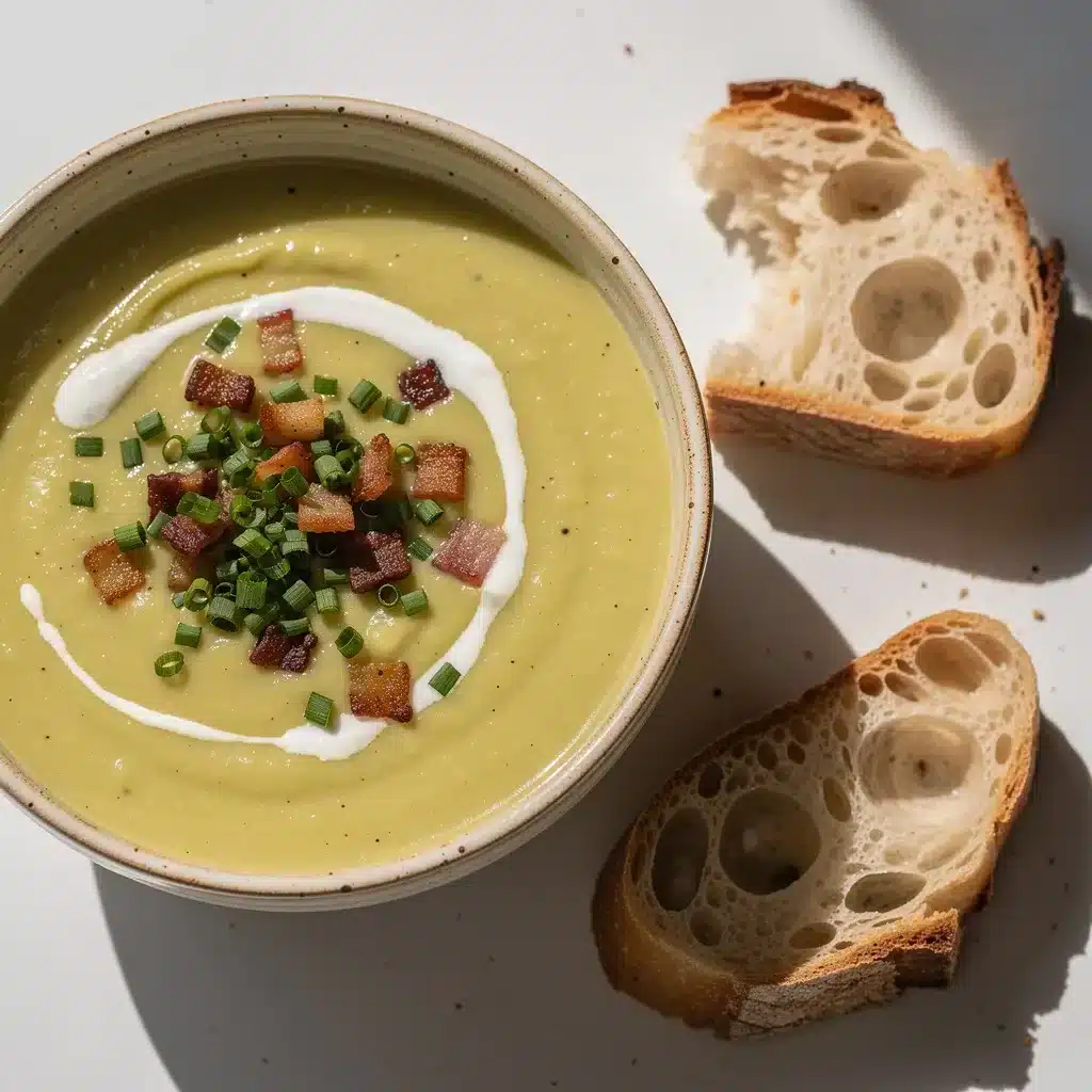 Ingredients for Creamy Potato Leek Soup