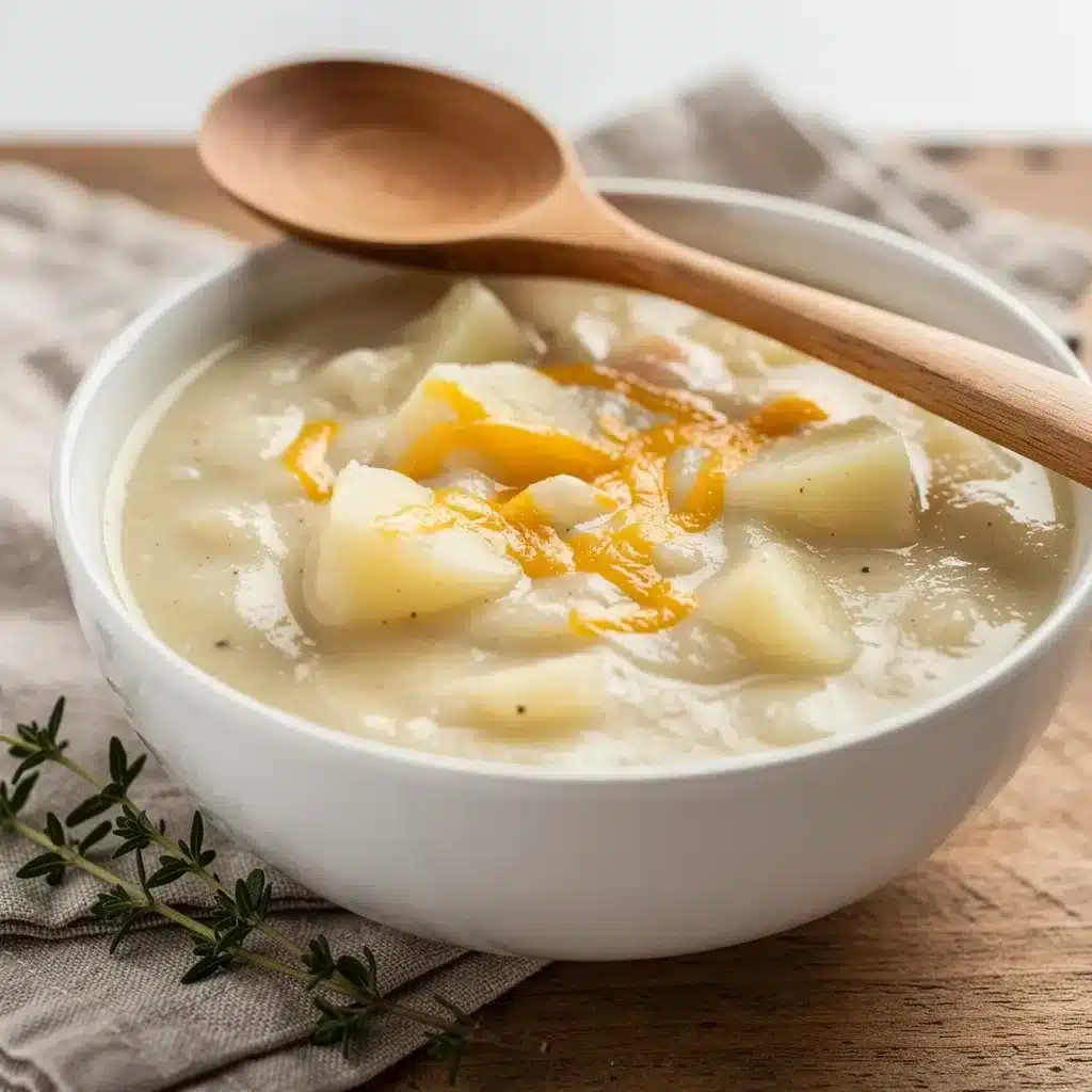 Ingredients for Crockpot Creamy Potato Soup