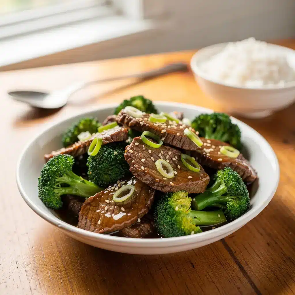 Ingredients for Crockpot Beef and Broccoli