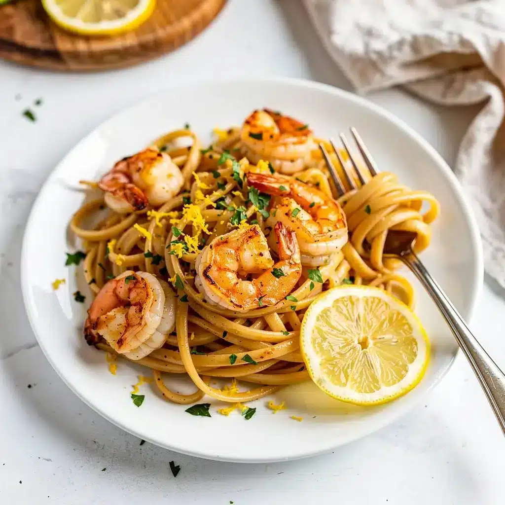Recipe variations for Garlic Butter Shrimp Pasta
