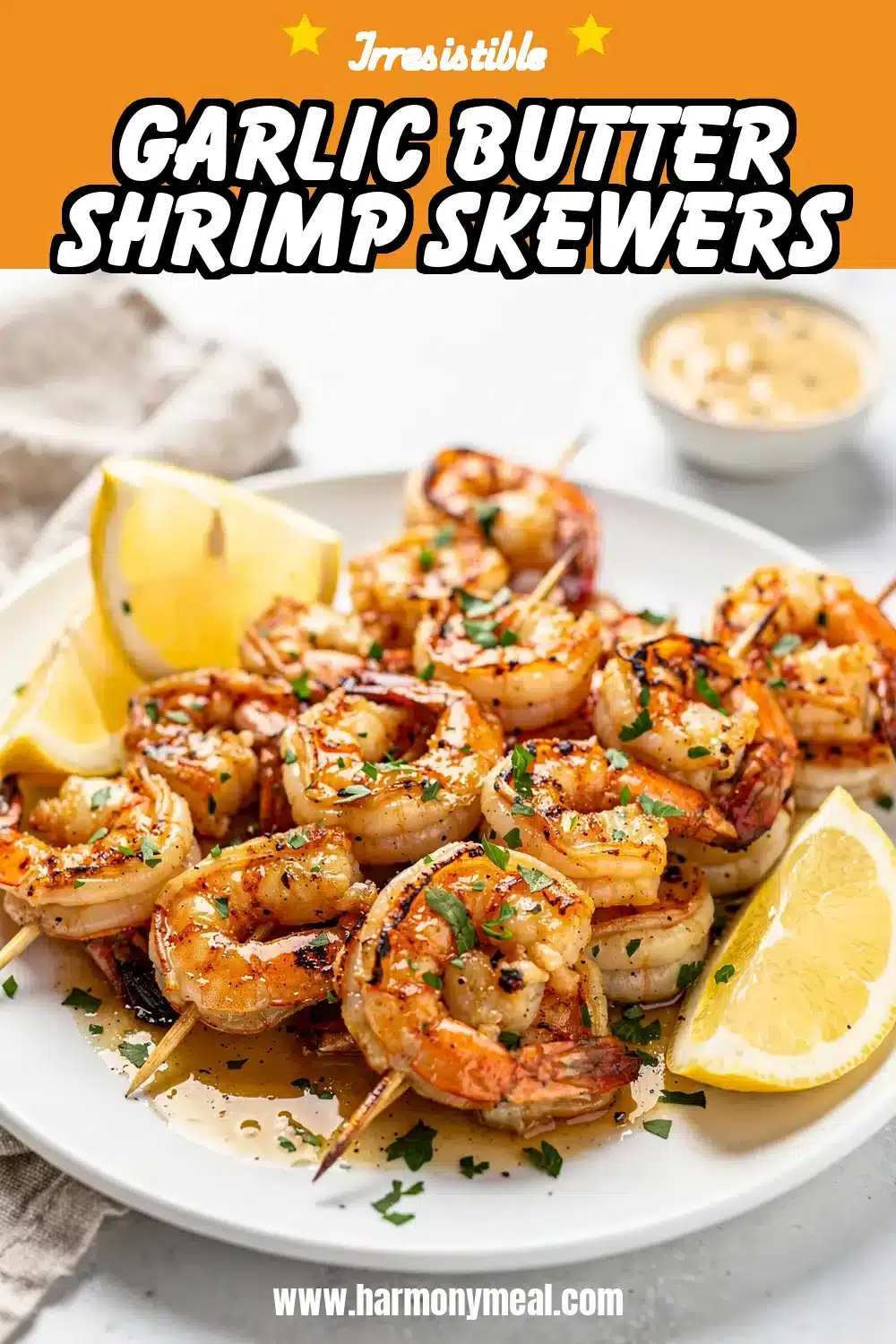 Storage and leftovers for Garlic Butter Shrimp Skewers