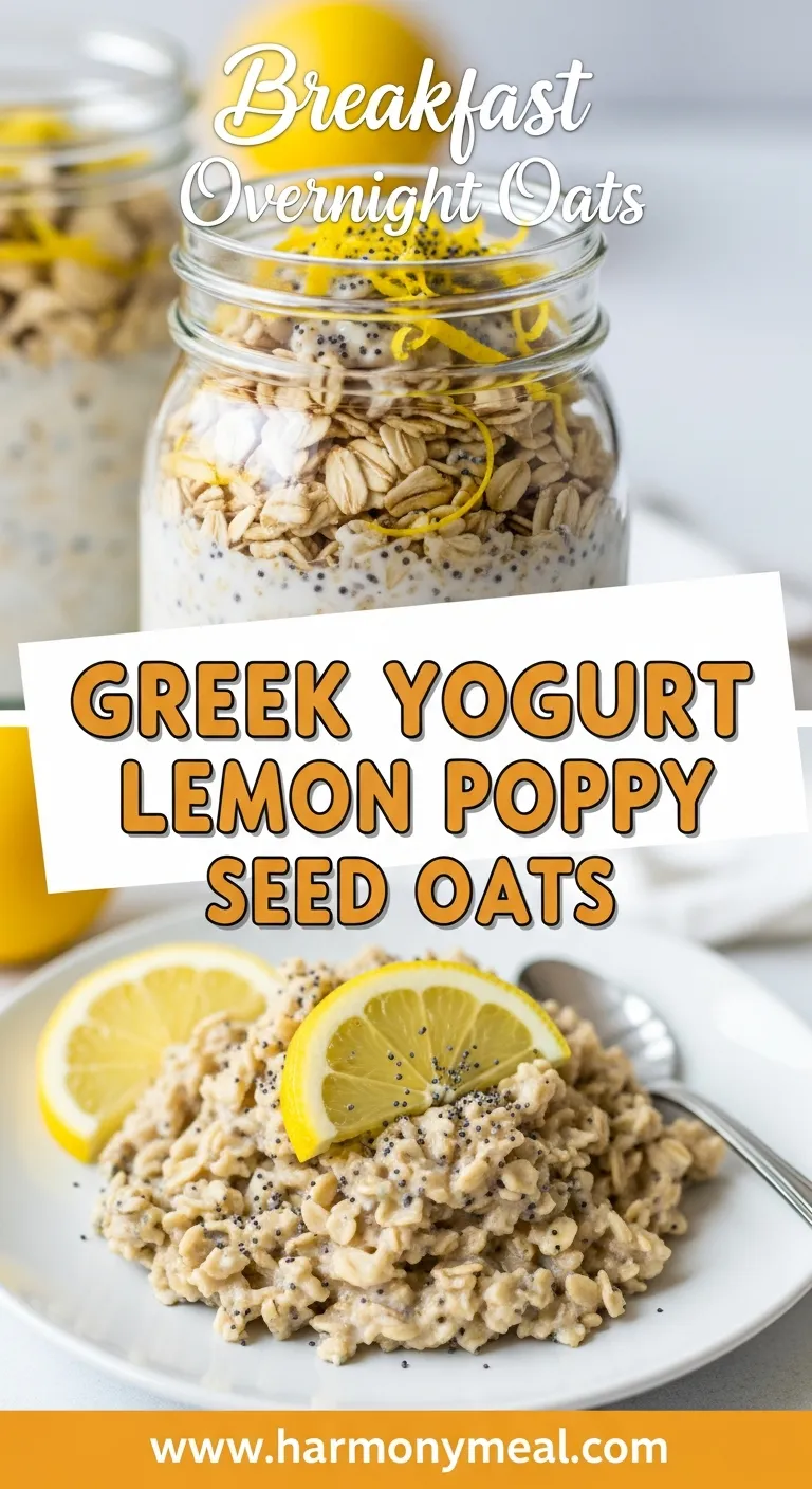 Storage and leftovers for Greek Yogurt Lemon Poppy Seed Oats