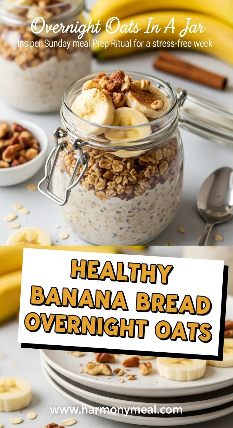 Storage and leftovers for Healthy Banana Bread Overnight Oats