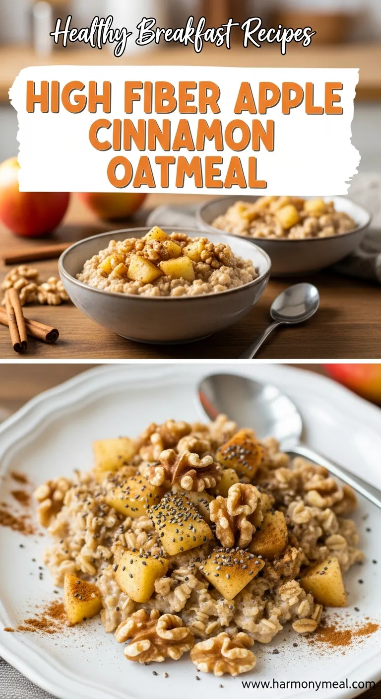 Storage and leftovers for High Fiber Apple Cinnamon Oatmeal