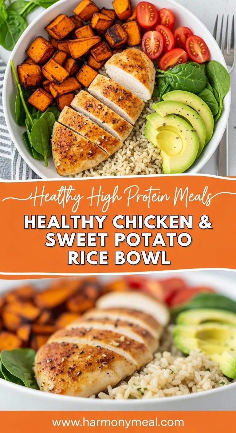 Storage and leftovers for Healthy Chicken & Sweet Potato Rice Bowl