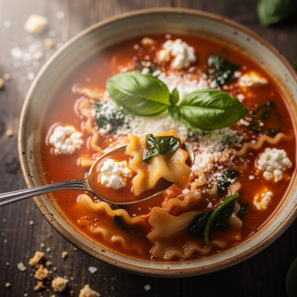 Recipe variations for High Protein Lasagna Soup