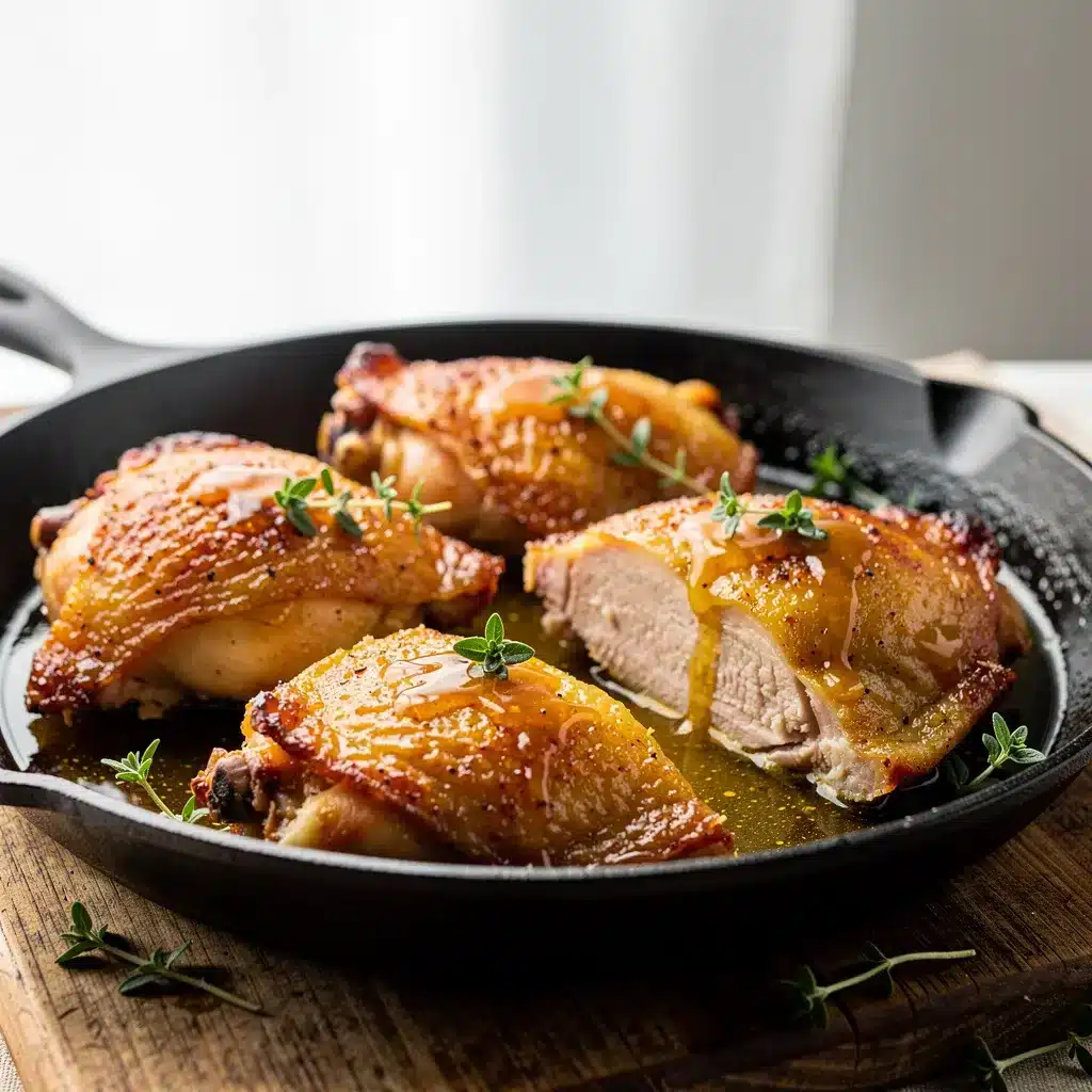 Ingredients for Honey Mustard Chicken Thighs