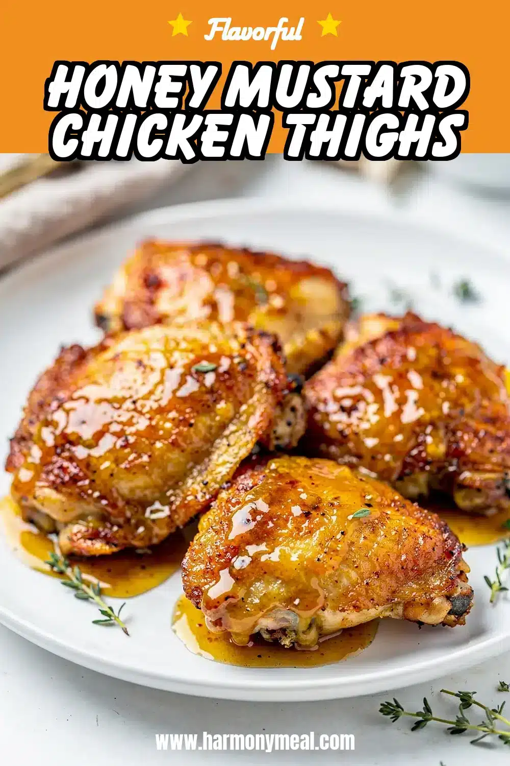 Storage and leftovers for Honey Mustard Chicken Thighs