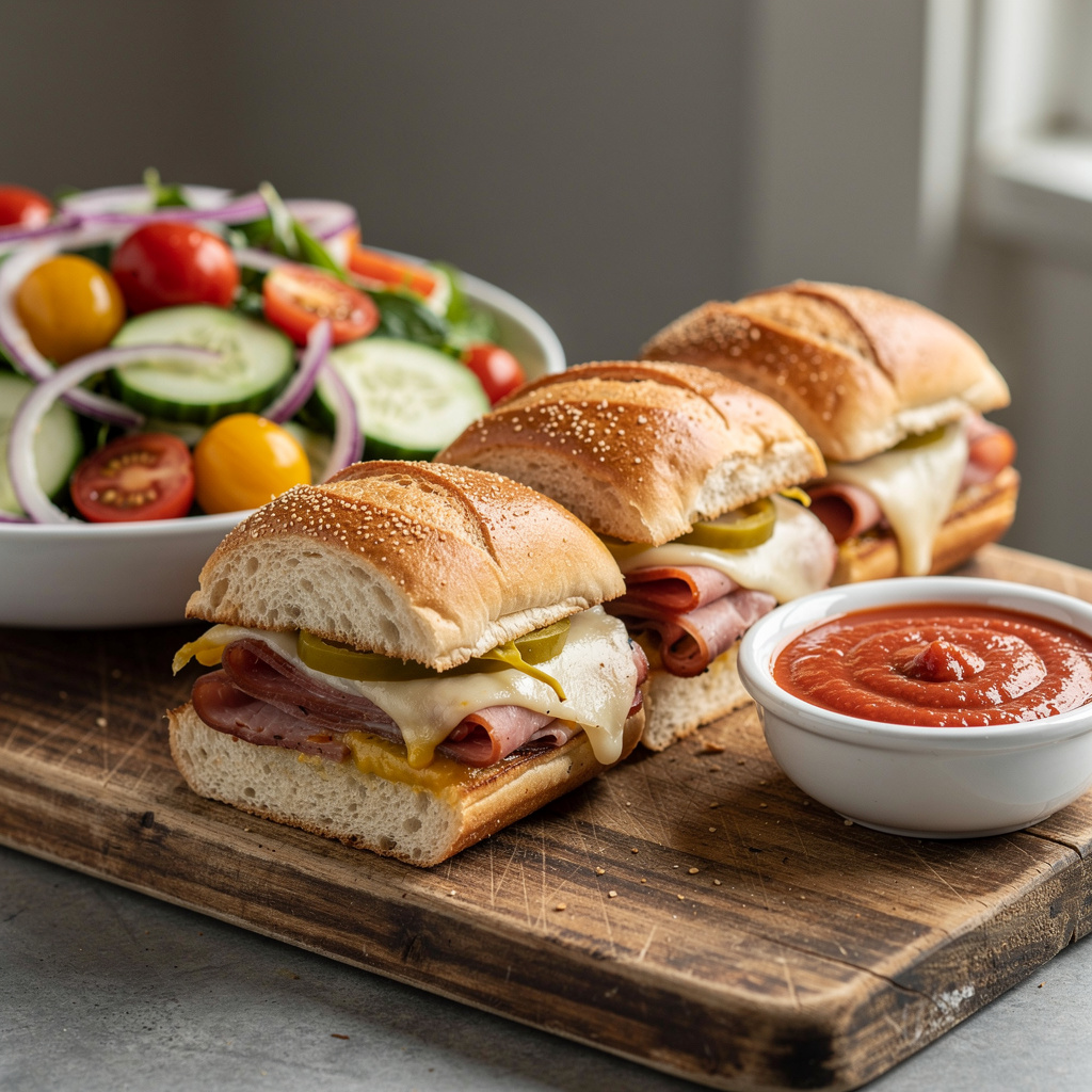 Recipe variations for Family-Friendly Italian Grinder Sliders
