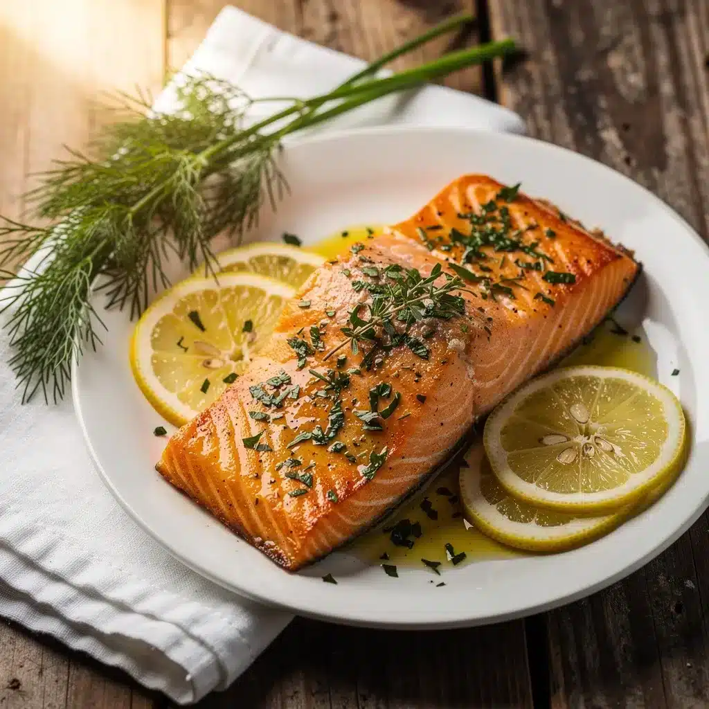 Ingredients for Lemon Herb Salmon