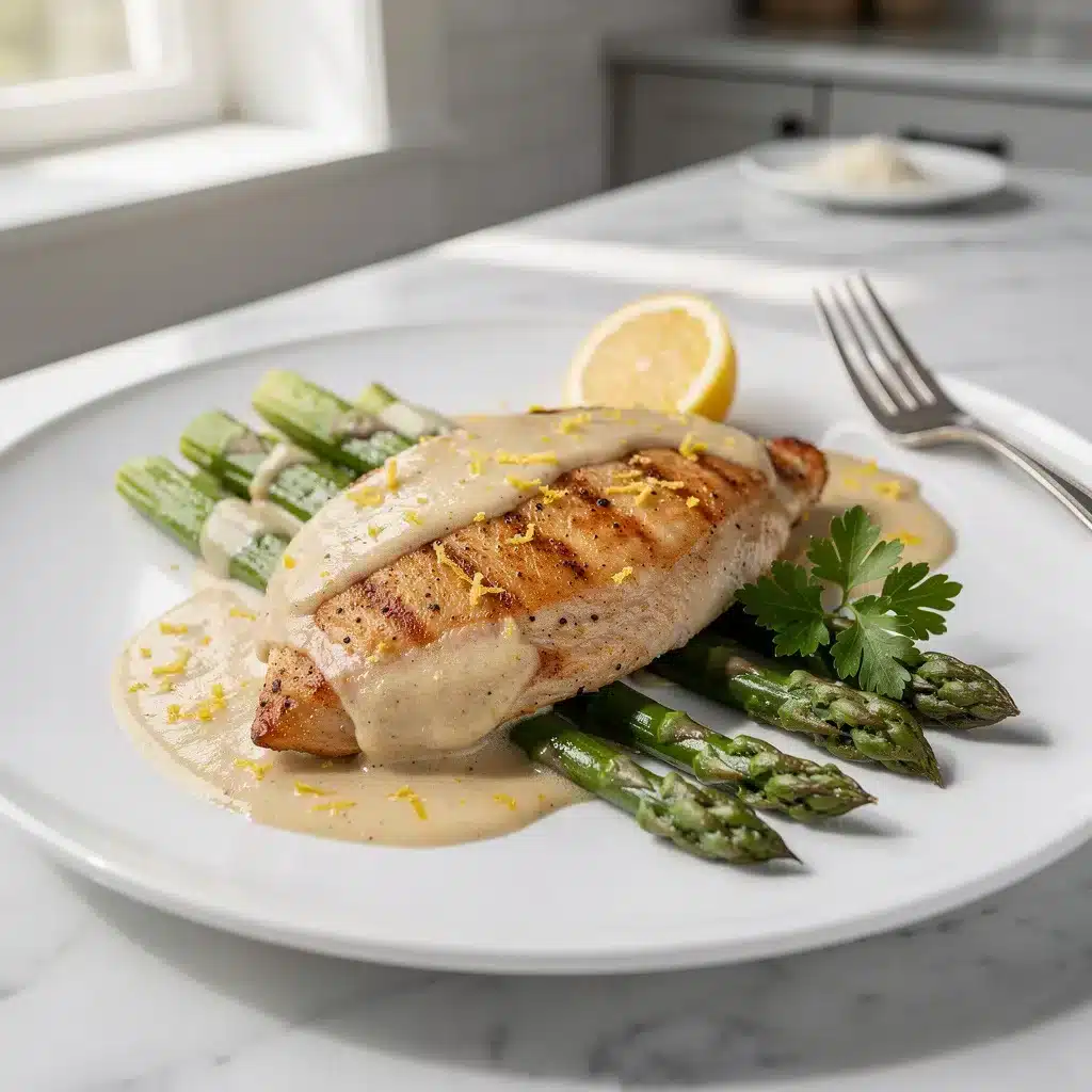 Ingredients for Lemon Parmesan Asparagus Chicken