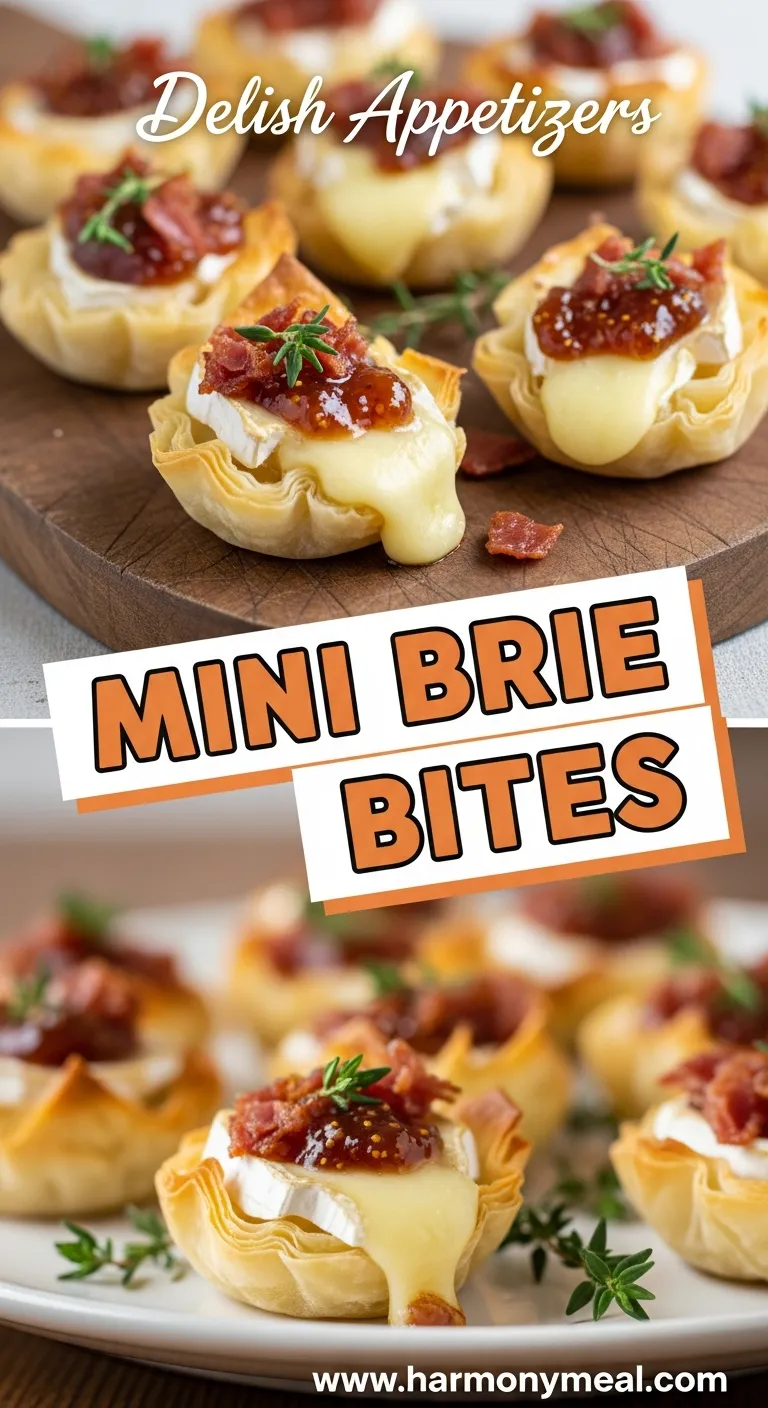 Storage and leftovers for Mini Brie Bites