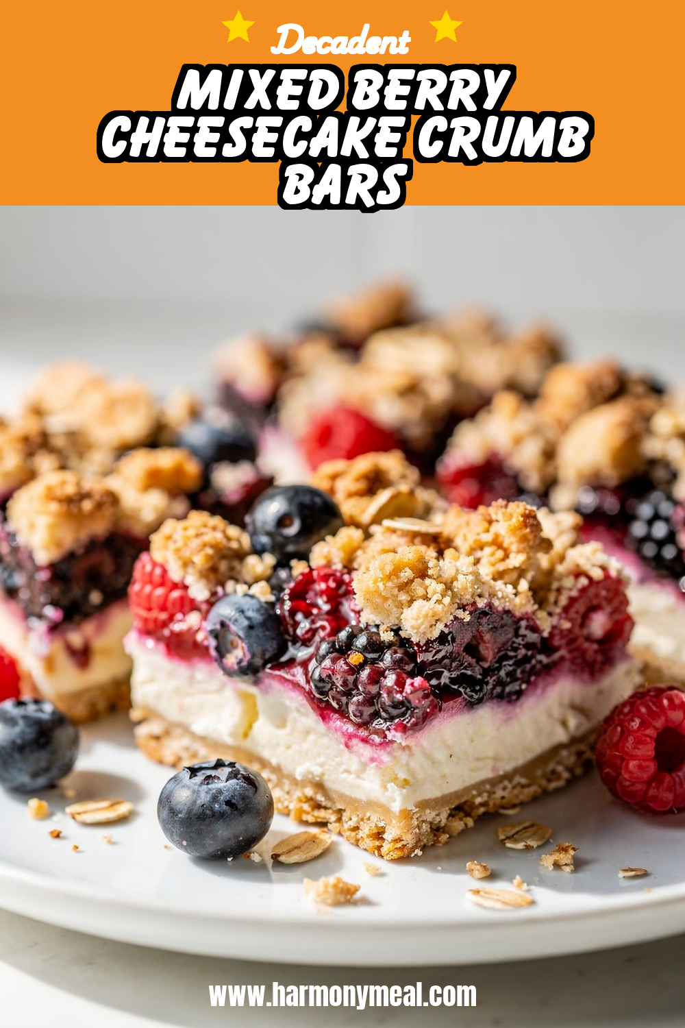 Storage and leftovers for Mixed Berry Cheesecake Crumb Bars