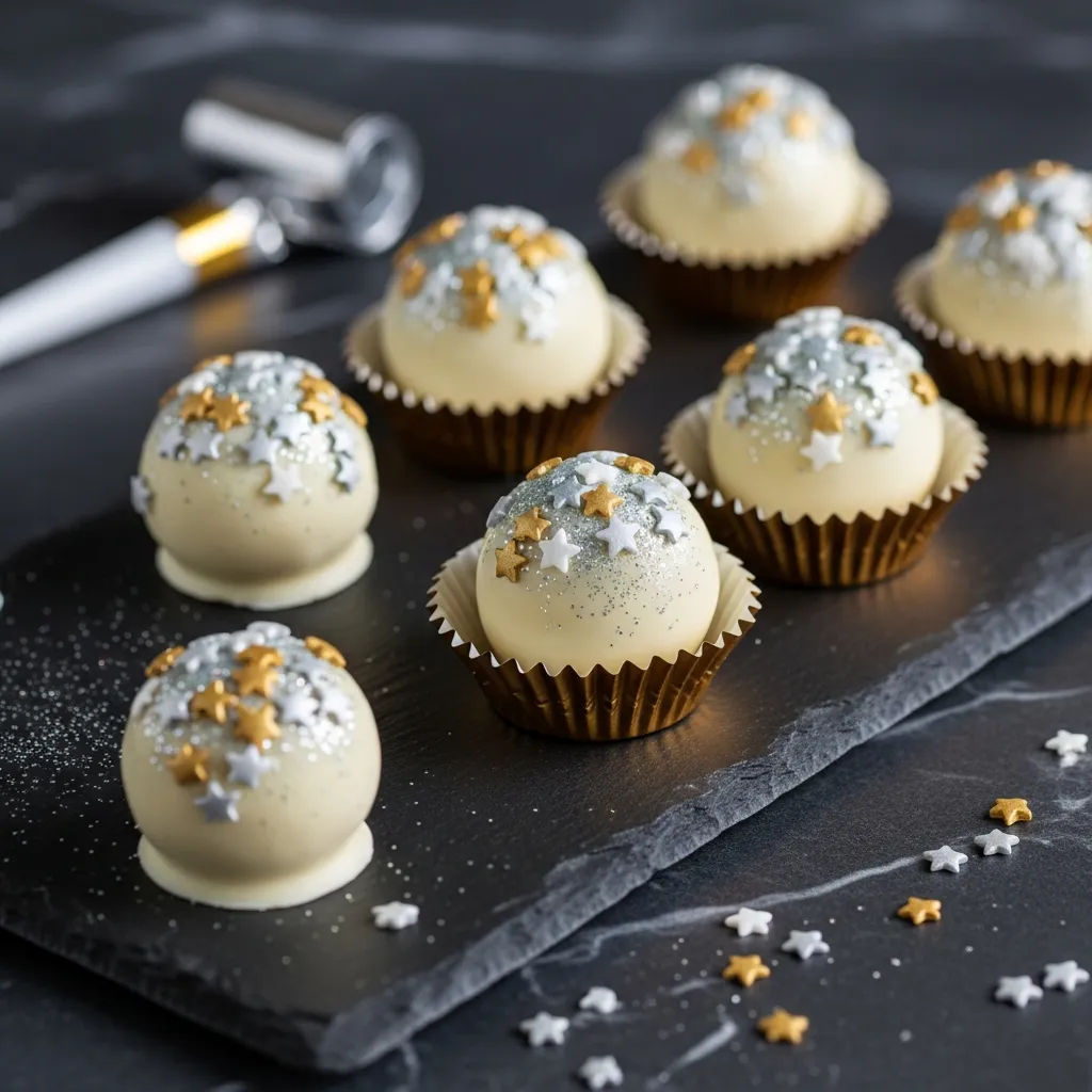 Ingredients for New Years Eve Cake Ball Drops