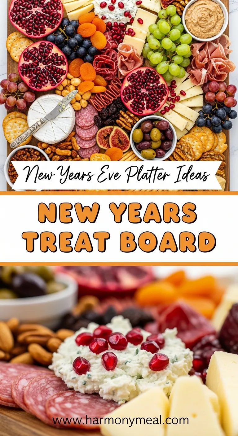 Storage and leftovers for New Years Treat Board