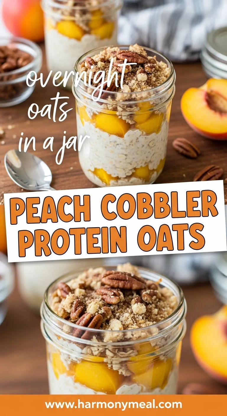 Storage and leftovers for Peach Cobbler Protein Oats