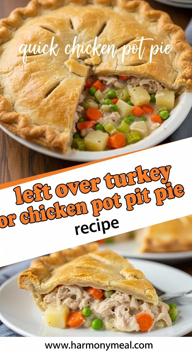 Storage and leftovers for Leftover Turkey or Chicken Pot Pie Recipe