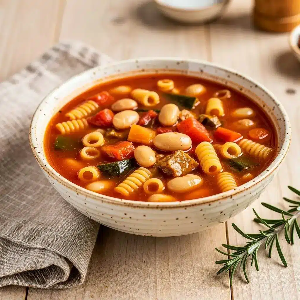 Ingredients for Minestrone Soup