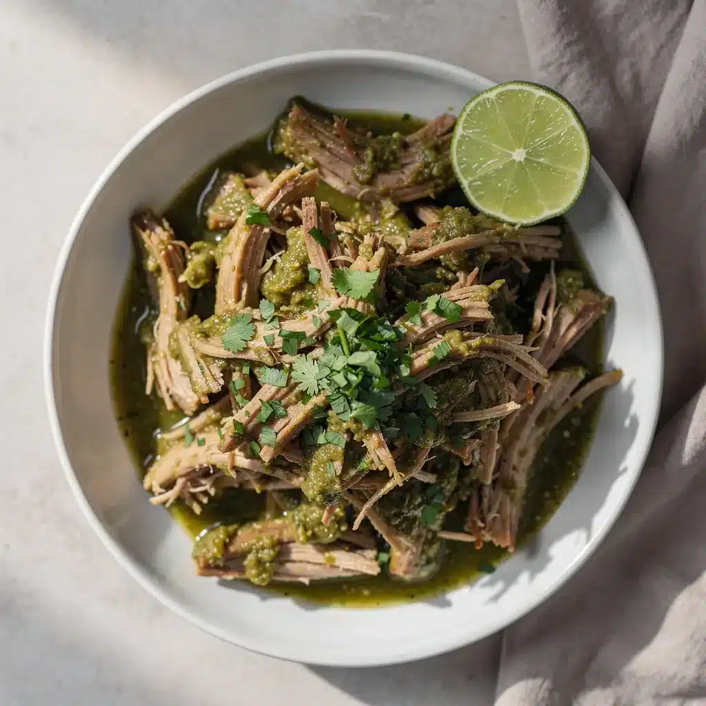 Recipe variations for Slow Cooker Salsa Verde Pork
