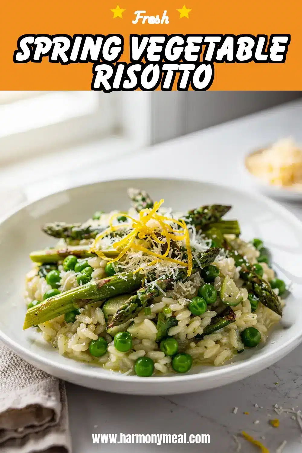 Storage and leftovers for Spring Vegetable Risotto