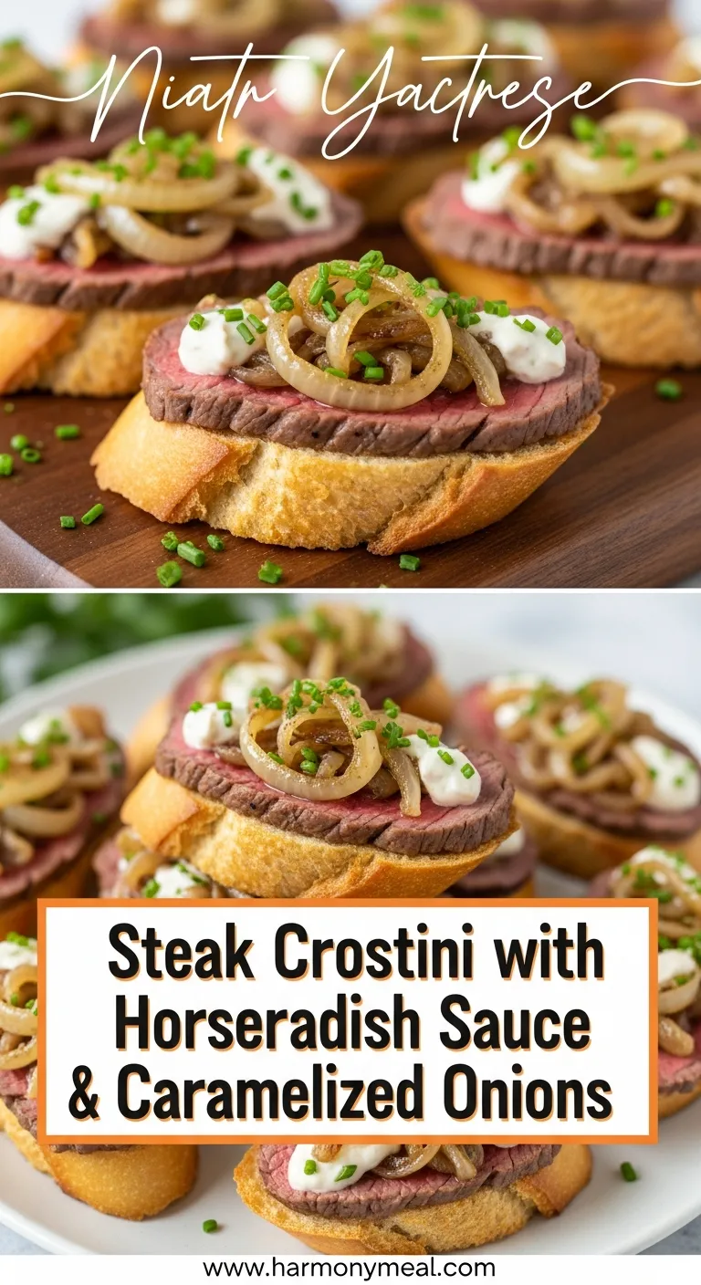 Storage and leftovers for Steak Crostini with Horseradish Sauce & Caramelized Onions