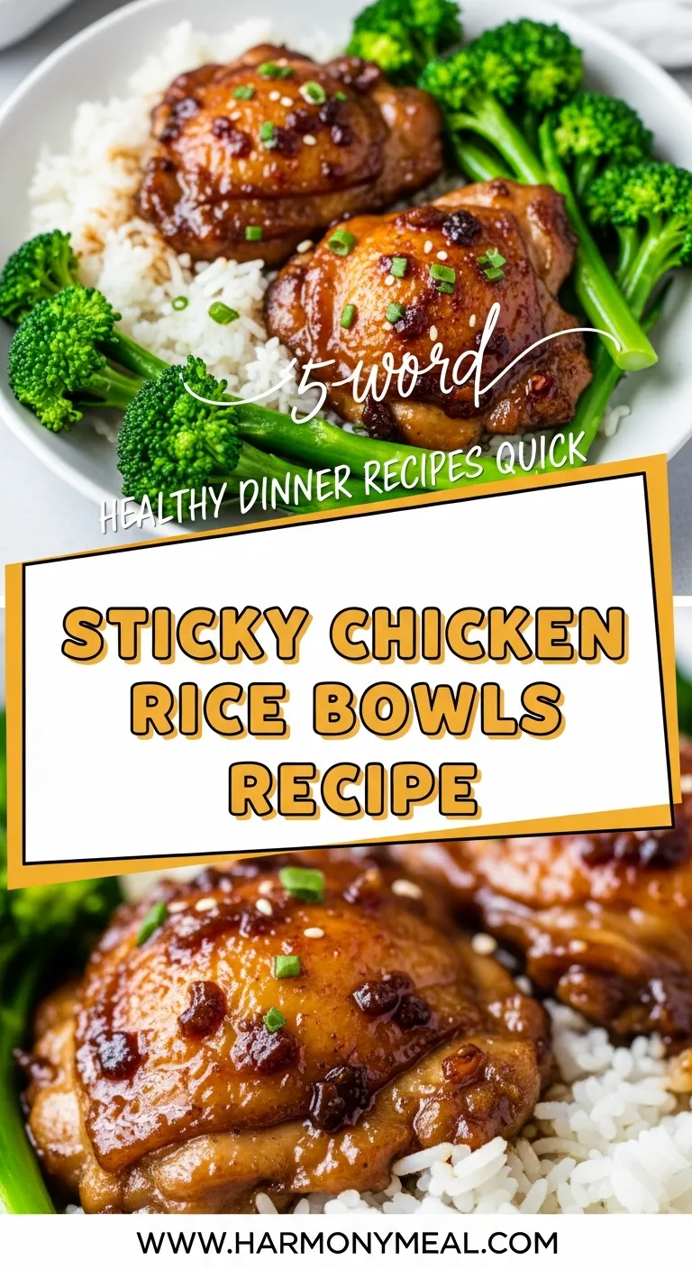Storage and leftovers for Sticky Chicken Rice Bowls Recipe