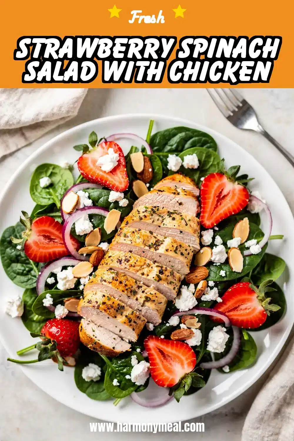 Storage and leftovers for Strawberry Spinach Salad with Chicken