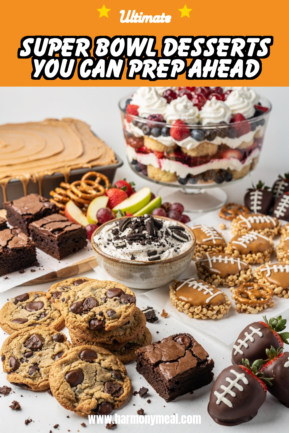 Storage and leftovers for Super Bowl Desserts You Can Prep Ahead