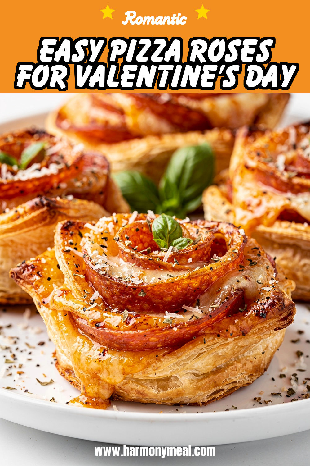 Storage and leftovers for Easy Pizza Roses for Valentine's Day