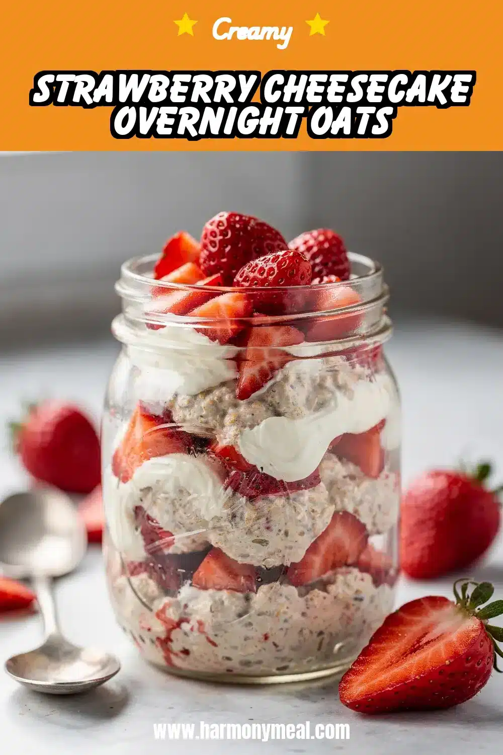 Storage and leftovers for Strawberry Cheesecake Overnight Oats